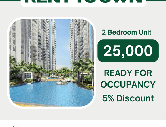 RFO 2bedroom 25k Monthly Rent to Own Condo Medical City C5 Eastwood