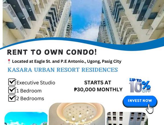 RENT TO OWN(RFO) & PRE-SELLING 2 BEDROOMS W/ BALCONY