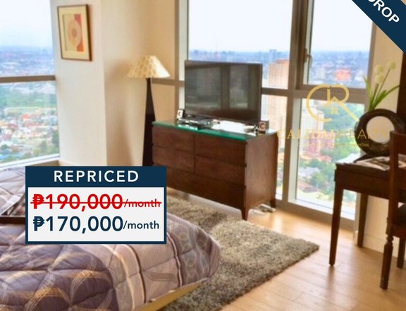 One Shangri-la Place 3BR Condo Unit For Lease Fully Furnished Ortigas Mandaluyong - CRSL0211