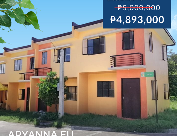 Ready For Occupancy 2-bedroom Townhouse For Sale in Carcar Cebu