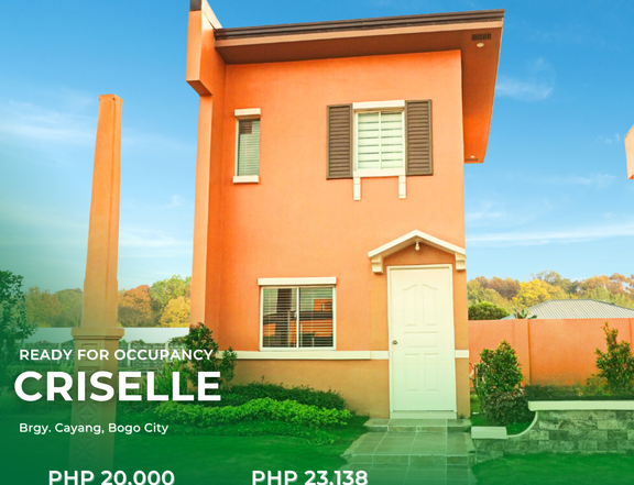 63 SQM Single Firewall House For Sale in Camella Bogo, Cebu