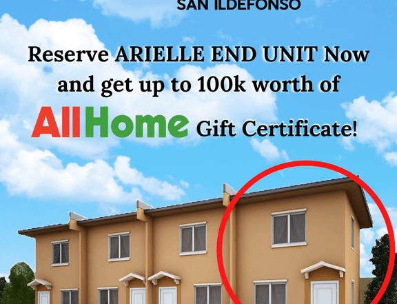 AFFORDABLE HOUSE AND LOT IN SAN ILDEFONSO | ARIELLE EU