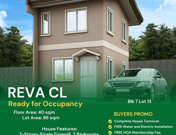 Ready For Occupancy 2-bedroom Single Detached House For Sale in Bay Laguna