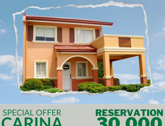 Carina SF W CB with 4 Bedrooms House & Lot for sale in Camella Aklan