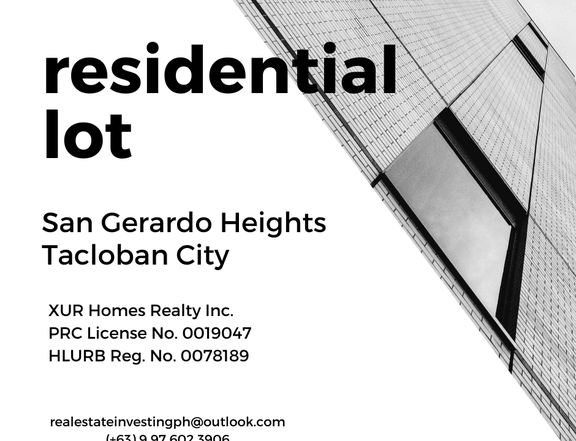 Residential lot at high-end subdivision in Tacloban City!