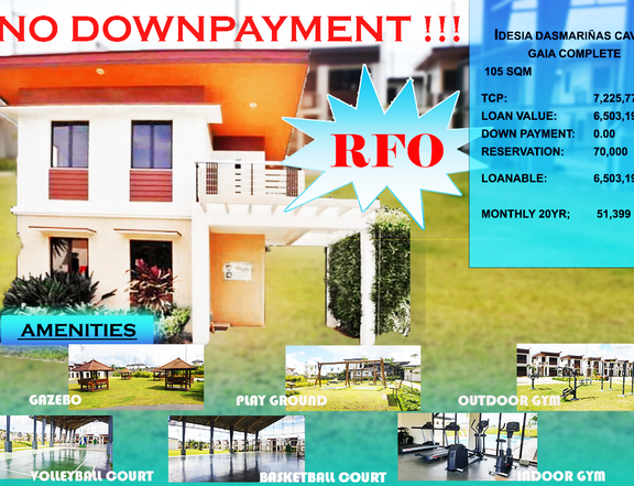 3-bedroom Townhouse For Sale in Dasmariñas Cavite RFO
