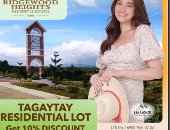 LOTS FOR SALE!! RDIGEWOOD HEIGHTS TAGAYTAY