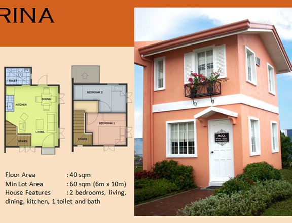 4-bedroom Single Attached House For Sale in Baras Rizal