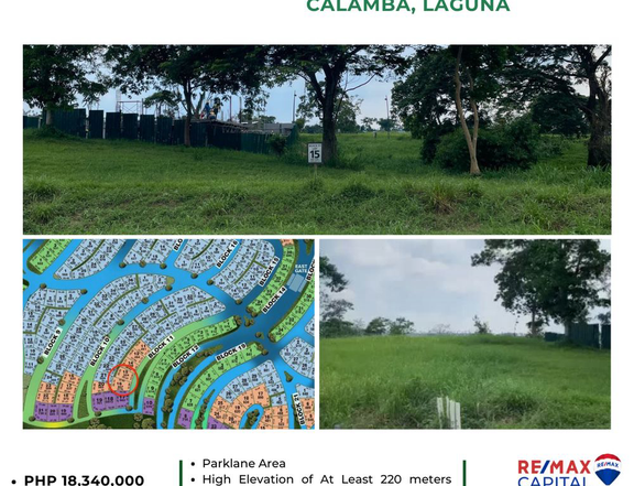 524 sqm Residential Lot For Sale in RIOMONTE Nuvali Santa Rosa Laguna