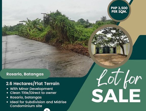 Rosario Batangas Big Lot for Sale