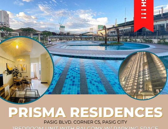 RUSH SALE: READY TO MOVE IN - 1BEDROOM WITH BALCONY AND 1 PARKING SLOT