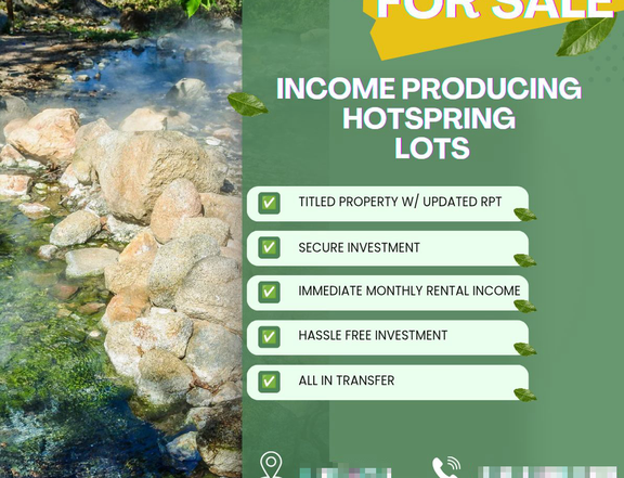 Hotspring lots for sale