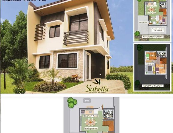 For rent 4-bedroom Single Attached House in General Trias Cavite