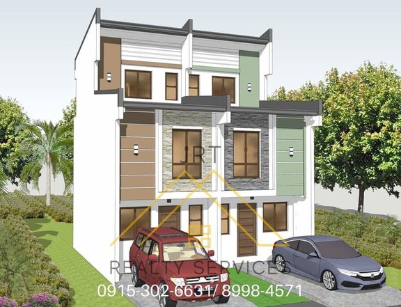 Duplex 3 BR Customized House and Lot for Sale in North Olympus Subd
