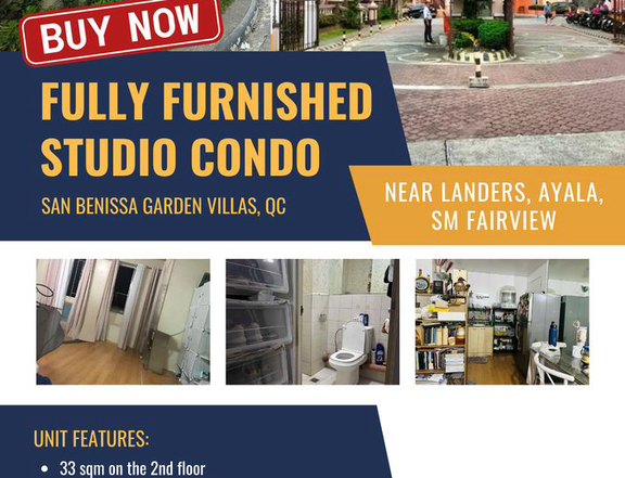 400K DP Condo Unit for Sale Quezon City