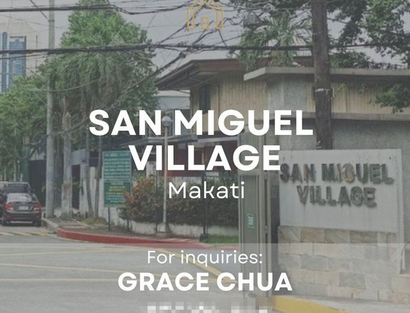 San Miguel Village Lot for Sale, Makati