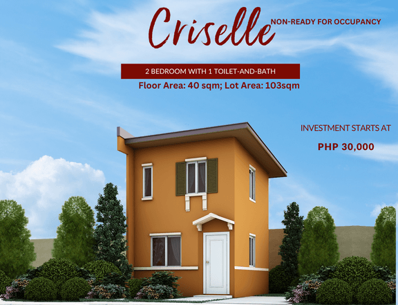 Criselle 2 Bedroom Single Firewall Unit (Pre-Selling)