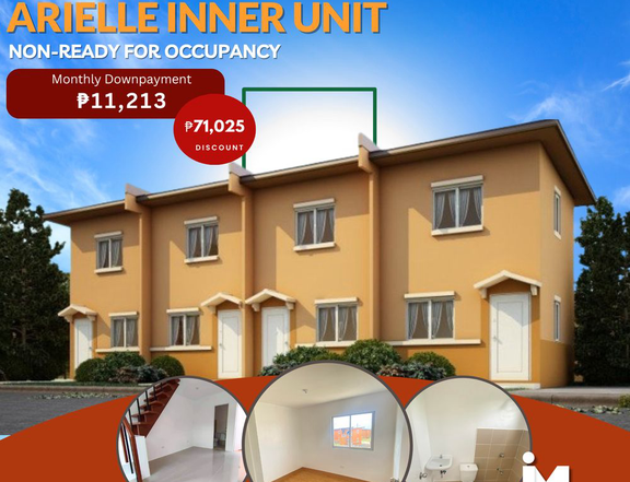 ARIELLE INNER UNIT NRFO |  2 BEDROOM AND 1 BATHROOM FOR SALE IN ILOILO