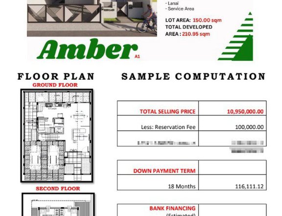 4 Beedroom House and Lot For Sale in PACIFIC PARKPLACE VILLAGE Dasma Cavite Governor Drive