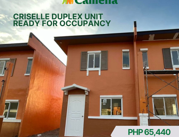 2-Bedroom Criselle Duplex Unit For Camella Bacolod South