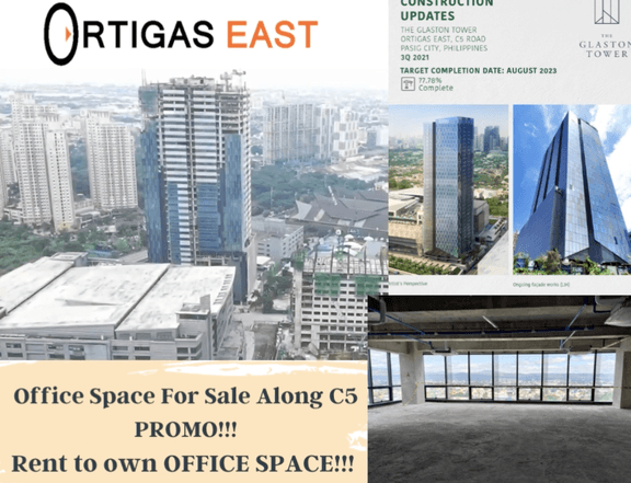 Glaston Office for Sale rent to own C5 Pasig Manila