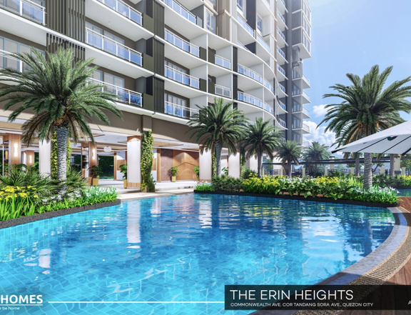 The Erin Heights DMCI Condo Near New Era ,Up and Mirriam College QC