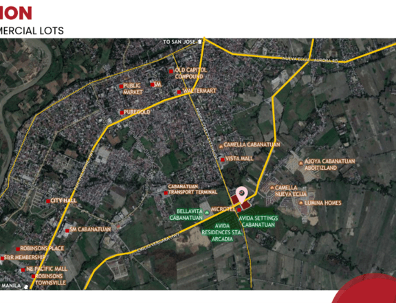 2 Plot of COMMERCIAL LOT in NUEVA ECIJA is now for sale!