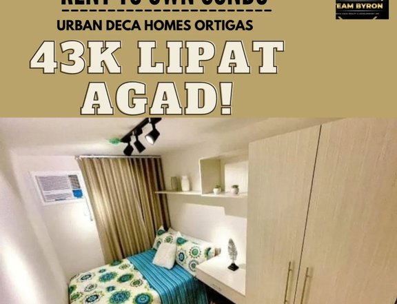 30.60 sqm 2-bedroom Condo For Sale in Ortigas Pasig Metro Manila