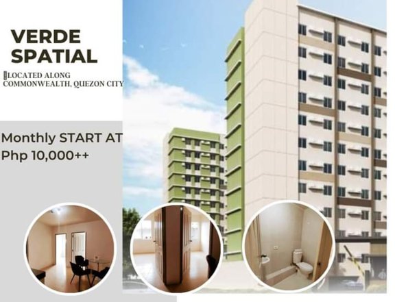 2Br Condo in Commonwealth QC for as low as P13,500/month