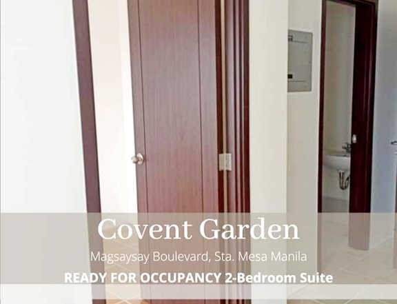Rent to own 2bedroom condo, Sta.Mesa Manila Covent Garden nr. P.U.P,SM