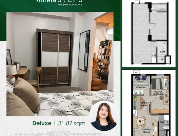24.00 sqm 1-bedroom Condo For Sale in Novaliches Quezon City / QC
