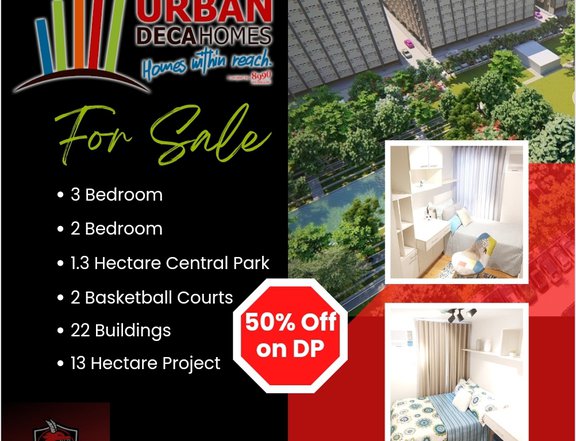 42.07 sqm 3-bedroom Condo For Sale in Ortigas Pasig Metro Manila