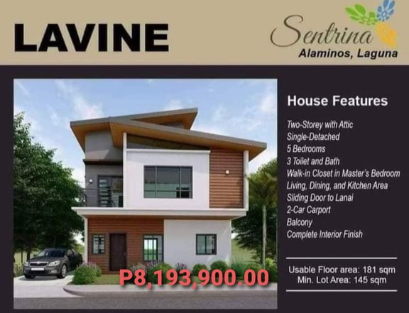 House and lots in SENTRINA ALAMINOS