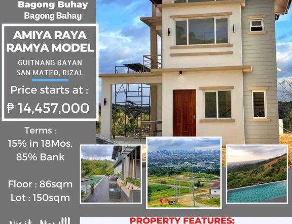 House and Lot For Sale in San Mateo Rizal