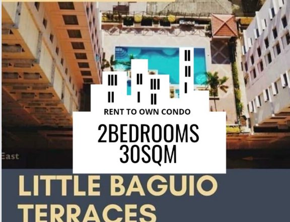2br 30sqm rfo 18k monthly rent to own condo near greenhills