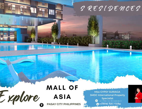 RFO 1-bedroom Condo Rent-to-own at Mall of Asia Complex, Pasay City