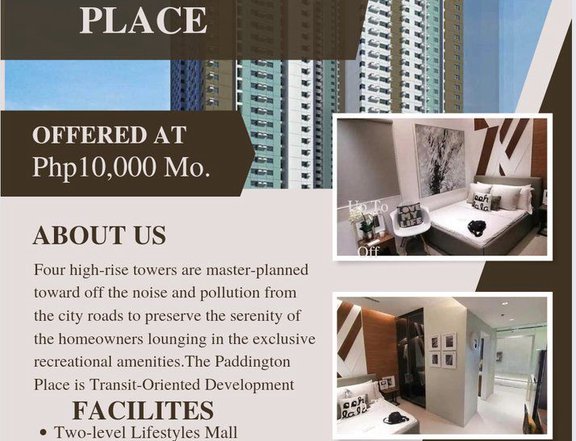 WISE LOCATION TRANSIT ORIENTED RENT TO OWN CONDO IN MANDALUYONG 10K
