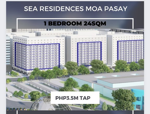 24.00 sqm 1-bedroom Condo For Sale Pasay moa