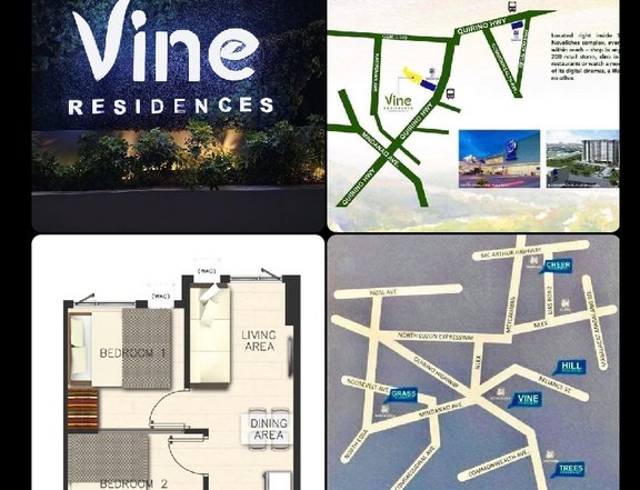 SMDC VINE RESIDENCES 2BR WITH PARKING PASALO