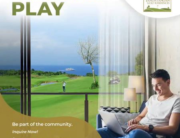 Premium lot at Tandatangan golf residences in Camaya coast