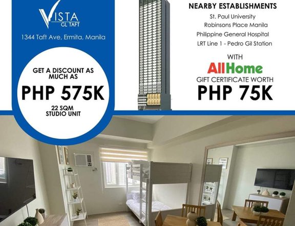 Condominium units from Vista Land Residences