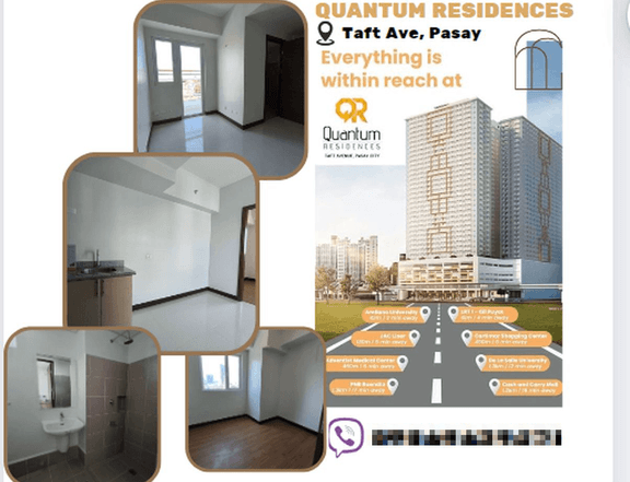 condo for sale in pasay quantum residences near lrt gil puyat