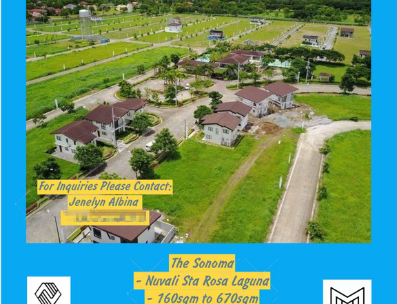 The Sonoma in Sta Rosa Laguna Rent To Own near Nuvali, Sta Rosa and Tagaytay