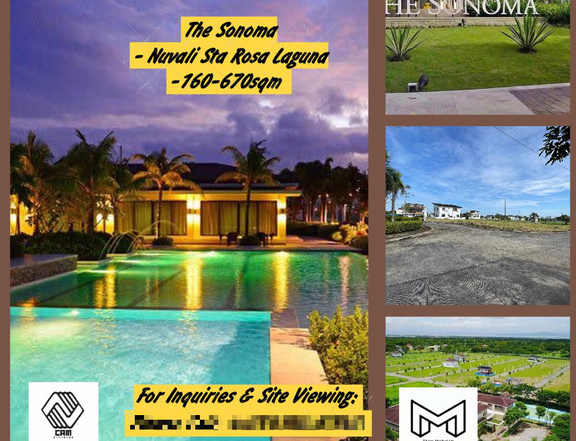 210 sqm Residential Lot For Sale in Nuvali Santa Rosa Laguna The Sonoma