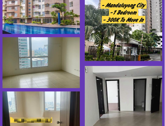 1-bedroom Condo For Sale in Mandaluyong Pioneer Woodland as low as 25K Monthly
