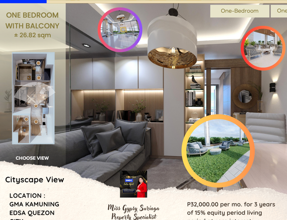 1-bedroom Condo For Sale in Quezon City / QC Metro Manila