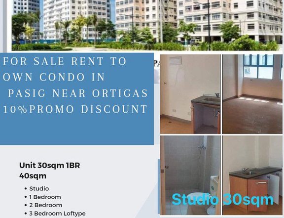 12K MONTHLY AFFORDABLE RENT TO OWN CONDO NEAR ORTIGAS