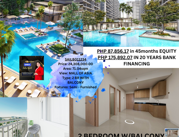 2-bedroom Condo For Sale in Bay City / Manila Bay Freeport Zone Pasay Metro Manila