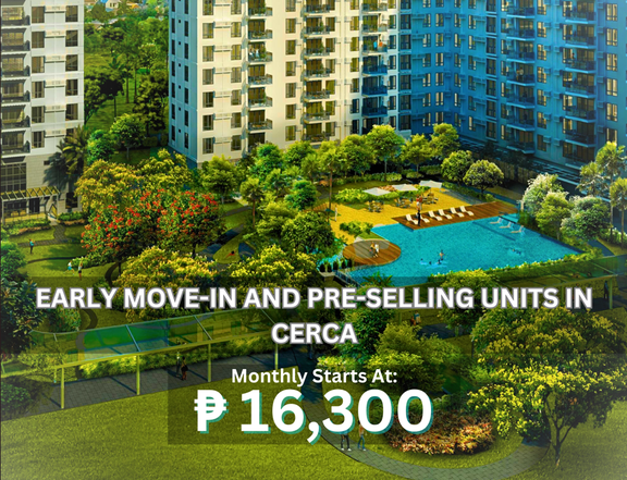 Early Move In/Rent To Own Promo Studio - 4BR Units Sale in Alabang Cerca