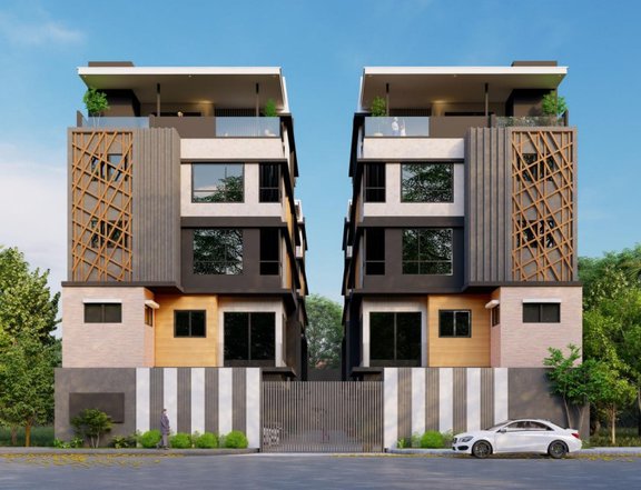 Quezon City, Modern Design Townhouse for Sale in One Bouganvilla Place